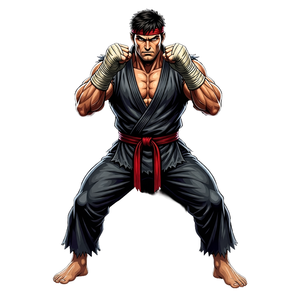 fists up on guard