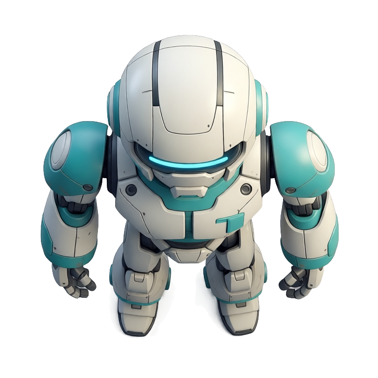 Character high-angle front view