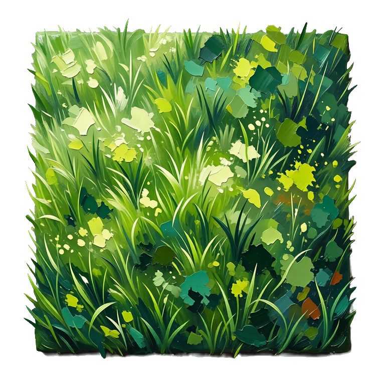 lush grass